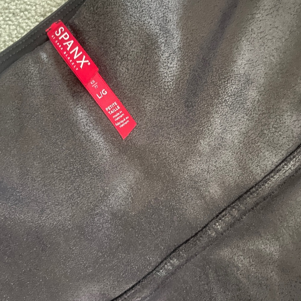 Spanx Faux Leather leggings. NWOT